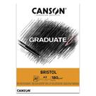Bloco Graduate Bristol A3 Canson 180g 20 Folhas