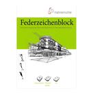 Bloco Hahnemuhle Federzeichenblock Pen Pad A4 10 Folhas