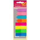 Bloco Marcador Página Adesivo 45X12MM MAX Neon 8 Cores 200 Folhas Bloco Marcador Página Adesivo 45X12MM MAX Neon 8 Cores 200 Folhas