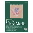 Bloco Mix Media Toned Tan 27,9x35,6 15f Strathmore
