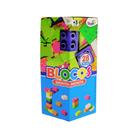 Bloco Monta Monta Cores Variadas Caixa com 28 Peças - 0112 - MINI TOYS
