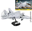 Bloco Montar Avião Americano F-15 Eagle Cobi 640 pçs