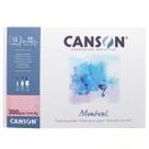 Bloco Montval Canson Aquarela A4 C/12 Folhas 300 G/m²
