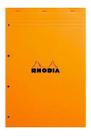 Bloco Notas Quadriculado Rhodia Refil Fichário 21x31cm 80g