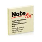 Bloco Note Fix NF4 76 mm X 76 mm 100 Folhas Amarelo - 3M
