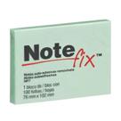 Bloco Note Fix NF7 76 mm X 102 mm 100 Folhas Verde - 3M Bloco Note Fix NF7 76 mm X 102 mm 100 Folhas Verde - 3M