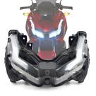 Bloco óptico farol completo com lâmpada led smartfox honda adv 150 2021 2022 2023