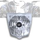 Bloco óptico farol frontal sem lâmpada smartfox honda cg fan 125 150 160 cg titan 150 160