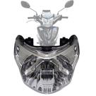Bloco óptico farol frontal sem lâmpada smartfox yamaha crypton t115 2009 - 2016