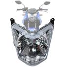 Bloco óptico farol frontal sem lãmpada smartfox yamaha ys fazer 150 sed 2014 - 2021