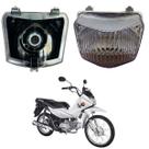 Bloco Óptico Farol Honda Pop 100 - 2007 A 2015 Acessórios Motos Iluminação Bloco Óptico Farol Honda Pop 100 - 2007 A 2015 Acessórios Motos Iluminação
