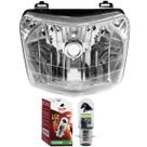 Bloco Optico Farol, Lampada Led Nxr 150 Bros 150 2009 Á 2012