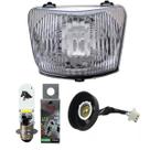 Bloco Óptico Farol + Soquete + Lâmpada Led Strobo Pop 100