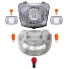 Bloco Optico, Lente Pisca, Lanterna Cristal Pop 100 07 Á 15