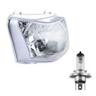 Bloco Óptico NXR Bros 125 / Bros 150 Encaixe P/ Lâmpada H4 / Acompanha Lâmpada Biodo H4