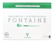 Bloco Papel Aquarela Fontaine Torchon 300g 36x48cm Clairefon