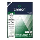Bloco Papel Canson Layout Técnico A4 20 Folhas 180g
