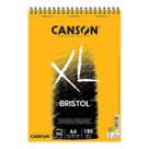 Bloco Papel Canson XL Bristol 180g A4 50 Folhas