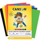 Bloco Papel Criativo A3 Canson 80g 8 Cores 32 folhas Bloco Papel Criativo A3 Canson 80g 8 Cores 32 folhas