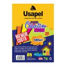 Bloco Papel Criativo Neon A4 120g/m² 25 Folhas 21 x 29,7cm - Usapel