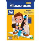 Bloco Papel Milimetrado A3 50 Folhas Jandaia Bloco Papel Milimetrado A3 50 Folhas Jandaia