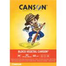 Bloco Papel Vegetal Canson A3 Infantil com 50 Folhas 60g/m 66667080