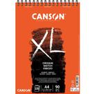 Bloco Papel Xl Croquis A4 Espiral 90g 120 Fls Canson 60787103