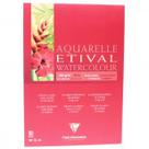 Bloco para Aquarela Clairefontaine Etival 200g/m² A4