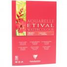 Bloco para Aquarela Clairefontaine Etival 200g/m² A5