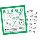 Bloco para Bingo Verde 120X108MM 100 Folhas - Pacote com 15 Unidades Bloco para Bingo Verde 120X108MM 100 Folhas - Pacote com 15 Unidades