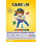 Bloco Para Educacao Artistica 8 Cores A3 120G. 32Fls