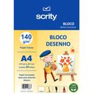 Bloco para Educação Artística A4 Creme 140G 20 Folhas (pacote)