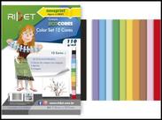 Bloco Para Educacao Artistica Color Set A4 12Cor.110Gr 24Fls