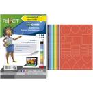 Bloco Para Educacao Artistica Multiformas 110G.12Cores 24F.
