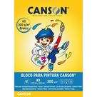 Bloco para Educação Artística Pintura Infantil A3 300G 12 Folhas Canson