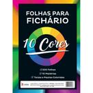Bloco para Fichário Universitário 10 Cores 10 Matérias 200 Folhas 56G
