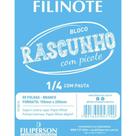 Bloco para Rascunho com Picote com Pauta 155X205MM 50 Folhas Pacote com 10 Bloco para Rascunho com Picote com Pauta 155X205MM 50 Folhas Pacote com 10