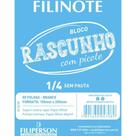 Bloco para Rascunho com Picote sem Pauta 155X205 50 Folhas Pacote com 10 Bloco para Rascunho com Picote sem Pauta 155X205 50 Folhas Pacote com 10