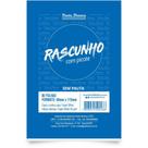 Bloco para Rascunho com Picote sem Pauta 80X115MM 80 Folhas - Pacote com 10