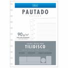 Bloco para Tilidisco Pautado 90g 80 Folhas Tilibra