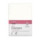 Bloco refil A5 organizador Offset pontilhado 40 folhas - Cicero