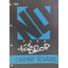 Bloco Refil Caderno Fichário 96Fls Pautadas Folhas Coloridas