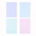 Bloco refil grande CandyColors pautado linha branca 90g com 40 folhas CIRG4034 - Caderno Inteligente