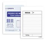Bloco sidgraph pedido de mesa c/ carbono 50x2 78x107 - pt c/ 20