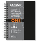 Bloco Sketchbook Espiral Canson One A4 21x27,9cm