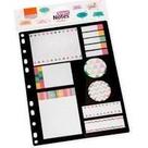 BLOCO SMART NOTES MULTIPLES FICHARIO GEOMETRICO BRW - 11 Blocos Adesivos