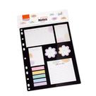 Bloco Smart notes Multiples - Flor Póa c/ 25fls e 11 blocos - BRW Bloco Smart notes Multiples - Flor Póa c/ 25fls e 11 blocos - BRW