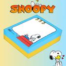 Bloco Tilembrete Super Fofo Snoopy 80mm x 91mm 100 Folhas - Tilibra Papelaria Fofo Material Escolar Anotação