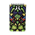 Bloco Wire-o Cicerio Pássaros Pautado 12x20 Floresta Tropical Preto