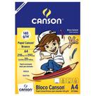 Blocooco Desenho Branco 140gr 7070 A4 210x297mm Canson